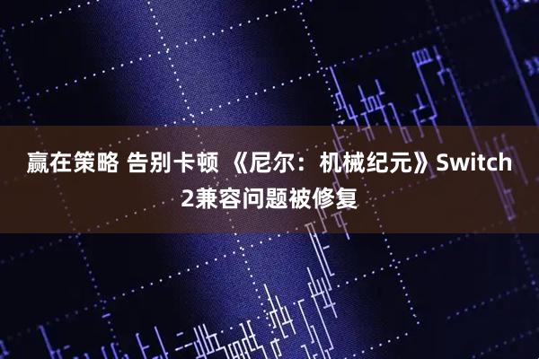 赢在策略 告别卡顿 《尼尔：机械纪元》Switch2兼容问题被修复